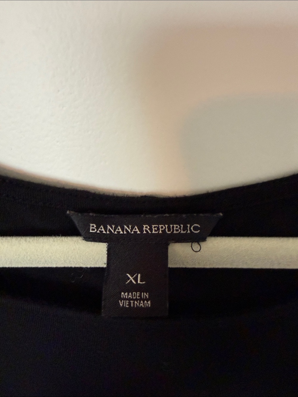 Banana Republic Black Dolman Sleeve Ruched Side Top XL - Picture 3 of 9